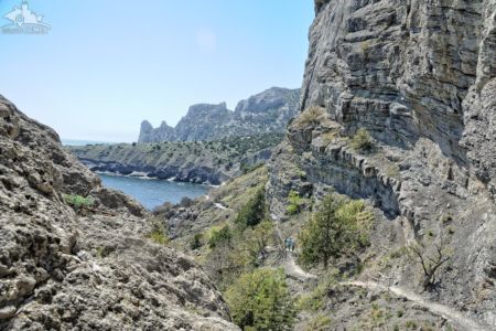 The Trail Golitsyn - Walk Way Between Rocks